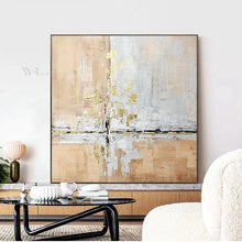 Load image into Gallery viewer, Nordic Abstract Design Wall Poster For Home Decor Hand Painted Oil Painting On Canvas Wall Art Poster For Living Room Bedroom