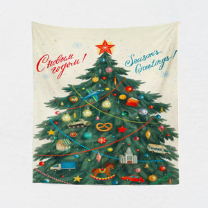 Christmas Background Cloth Amazon AliExpress Cross-border Tapestry Can Be Customized