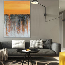 Carica l&#39;immagine nel visualizzatore della Galleria, Nordic Wall Art Decorative Oil Painting Modern Acrylic Canvas Poster 100% Handmade Texture Mural for Living Room Bedroom Hotel