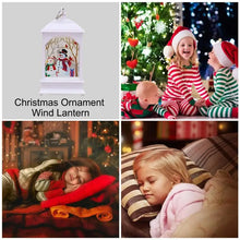 Загрузите изображение в программу просмотра галереи, Рождественский Санта-фонарь, ветровые огни, веселые рождественские украшения для дома, елочные украшения, подарки на Новый год