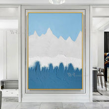 Load image into Gallery viewer, Abstract Texture Home Decoration Mural Modern Handmade Oil Painting Wall Art Canvas Picture Living Room Bedroom Porch Corridor