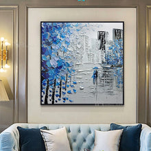 Laden Sie das Bild in den Galerie-Viewer, Abstract Painting Poster Nordic Modern Home Decoration Street Landscape Black And White Hanging Picture For Living Room Bedroom