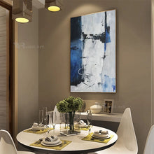 Carica l&#39;immagine nel visualizzatore della Galleria, Modern Minimalist Canvas Oil Painting Abstract Handmade Art Hanging Poster Wall Decor Aesthetic Image Living Room Bedroom Mural