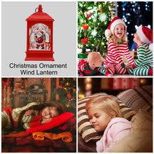 Загрузите изображение в программу просмотра галереи, Рождественский Санта-фонарь, ветровые огни, веселые рождественские украшения для дома, елочные украшения, подарки на Новый год