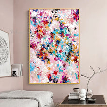 Cargar imagen en el visor de la galería, Handmade Oil Painting Abstract Wall Art Canvas Home Decoration Poster Living Room Bedroom Hotel Porch Modern Popular Large Mural