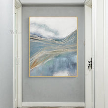 Laden Sie das Bild in den Galerie-Viewer, Abstract Decorative Drawing Handmade Oil Painting Canvas Art Hanging Picture Wall Poster Living Room Bedroom Restaurant Hotel