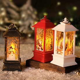 Рождественский Санта-фонарь, ветровые огни, рождественские украшения, поделки для дома, Натал 2022, рождественские украшения, подарки на Новый год 2023