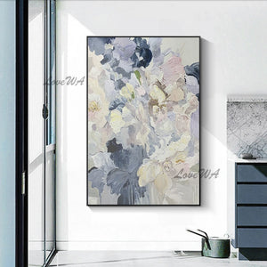 Abstract Oil Painting 100% Hand Painted Oil Paintings Wall Art Canvas Abstract Artwork Carving Art For Hotel Living Room Decor