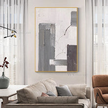 Cargar imagen en el visor de la galería, High Quality Handmade Canvas Oil Painting Modern Simple Abstract Decorative Hanging Poster Wall Art Custom Mural for Home Hotel