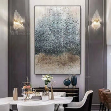 Cargar imagen en el visor de la galería, Handmade Art Abstract Texture Oil Painting Nordic Modern Acrylic Canvas Decorative Mural Living Room Bedroom Aisle Custom Poster