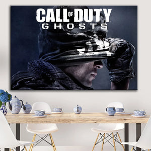 Póster artístico de Call of Duty Modern Warfare en lienzo y lienzo impreso, cuadro de pintura decorativa para decoración del hogar y el dormitorio