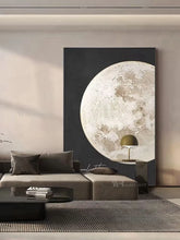 Cargar imagen en el visor de la galería, High definition  Earth - Nordic Modern Abstract Handmade  Oil Painting Home Decoration Bedroom Restaurant Living Room Sofa Mural