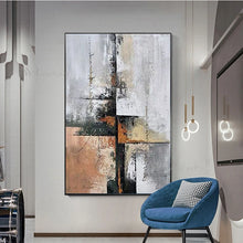 Laden Sie das Bild in den Galerie-Viewer, Wall Decor Painting Handmade Canvas Oil Painting Modern Abstract Art Hanging Poster High Quality Custom Picture For Home Hotel