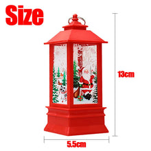 Загрузите изображение в программу просмотра галереи, Рождественский Санта-фонарь, ветровые огни, рождественские украшения, поделки для дома, Натал 2022, рождественские украшения, подарки на Новый год 2023
