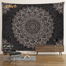 Load image into Gallery viewer, Indian Mandala Tapestry Flower Wall Hanging Boho Hippie Cloth Fabric Large Tapestry Interior Bedroom Dorm Room Decor Aesthetic