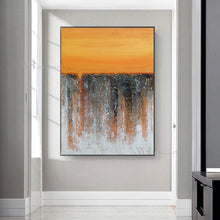 Carica l&#39;immagine nel visualizzatore della Galleria, Nordic Wall Art Decorative Oil Painting Modern Acrylic Canvas Poster 100% Handmade Texture Mural for Living Room Bedroom Hotel