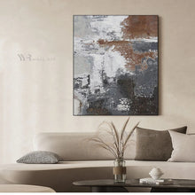 Load image into Gallery viewer, New Nordic Abstract Art Decor Oil Painting Wall Canvas Poster 100% Handmade Acrylic Mural Unframed for Living Room Bedroom Porch