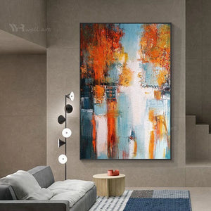 Wall Art Decor Oil Painting Handmade Canvas Poster Modern Abstract Aesthetics Mural Living Room Bedroom Hotel Fashion Picture