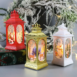 Christmas Wind Lantern Ornament 2024 New Year Home Party Decorations Christmas Tree Decor Accessory Navidad 2023 Xmas Noel Gift