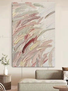Abstract Painting Lands Nordic Modern Pure Handmade Oil Painting  Home Decoration For Bedroom Dining Room Living Room Sofa Mural