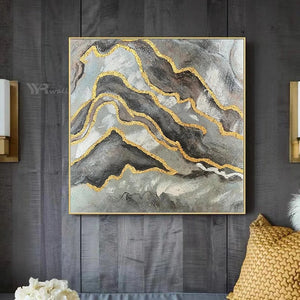 2023 Modern Abstract Art Canvas Picture 100% Handmade Oil Painting Wall Poster Living Room Bedroom Porch Restaurant Custom Mural