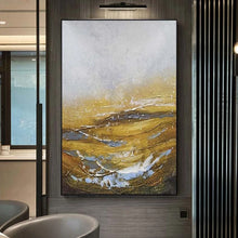 Load image into Gallery viewer, Wall Decoration Painting For Living Room Bedroom Porch Handmade Abstract Art Oil Painting On Canvas Modern Nordic Hanging Poster