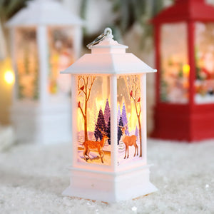Linterna navideña de Papá Noel, luces de viento, decoración navideña, manualidades para el hogar, adornos navideños, regalos de Año Nuevo 2022, 2023