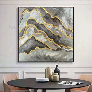 2023 Modern Abstract Art Canvas Picture 100% Handmade Oil Painting Wall Poster Living Room Bedroom Porch Restaurant Custom Mural