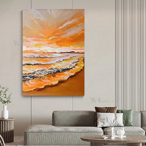 High Quality Handmade Oil Painting Abstract Natural Beauty Wall Decoration Poster Acrylic Art Canvas Living Room Bedroom Hotel