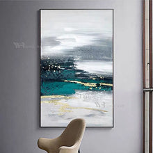 Charger l&#39;image dans la galerie, Home Light Luxury Decoration Oil Painting Handmade Canvas Custom Poster Wall Art Modern Abstract Hanging Picture Bedroom Lobby