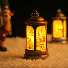 Загрузите изображение в программу просмотра галереи, Рождественский ветровой фонарь, ручной масляный Санта-Клаус, ночной фонарь для дома, подвесные украшения Navidad, рождественские подарки Noel, подарки на Новый год