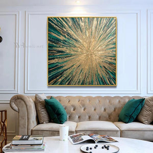 Custom Art Oil Painting Abstract Design Modern Home Decor Artwork 100%Handmade Canvas Mural Living Room Bedroom Wall Pop Picture