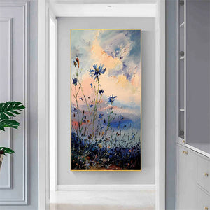 Home Decoration Wall Paintings 100% Hand Painted Modern Abstract Canvas Wall Art Flower Landscape Oil Painting Living Room Decor