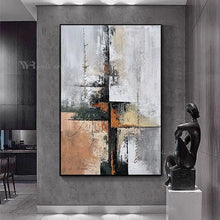 Laden Sie das Bild in den Galerie-Viewer, Wall Decor Painting Handmade Canvas Oil Painting Modern Abstract Art Hanging Poster High Quality Custom Picture For Home Hotel