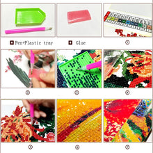 Cargar imagen en el visor de la galería, Pintura de diamante 5D DIY, bordado de paisaje de cascada, mosaico, imágenes artesanales, ejercicios completos, Kits de punto de cruz, decoración para sala de estar