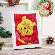 Cargar imagen en el visor de la galería, Kits de pintura de diamantes DIY para niños 5D Pooh Yoda Mickey Stitch mosaico de diamantes de imitación arte bordado manualidades regalos para niños