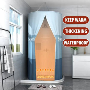 Baby Halten Warm Bad Vorhang Wasserdichte Tuch Bad Dusche Zelt Bad Abdeckung Bad Zelt Einfache Lagerung Dusche Vorhänge