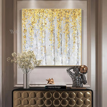 Cargar imagen en el visor de la galería, Handmade Oil Painting Abstract Lucky Trees Wall Art Canvas Picture Home Aesthetics Decor Poster Living Room Bedroom Restaurant