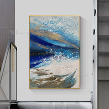Load image into Gallery viewer, Wall Decor Oil Painting Nordic Abstract Art Handmade Canvas Poster Amazing Premium Aesthetic Murals for Living Room Porch Hotel