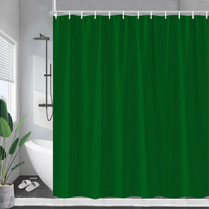 Simple Modern European style Shower Curtain Blue Purple Green Red Color Pattern Bathroom Polyester Cloth Hanging Curtains Sets