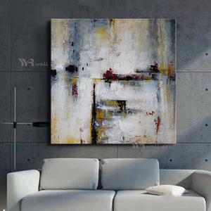 Home Aesthetics Decor Drawing Abstract Wall Canvas Art Picture 100% Handmade Oil Painting Texture Poster Living Room Restaurant