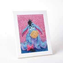 Cargar imagen en el visor de la galería, Kits de pintura de diamantes DIY para niños 5D Pooh Yoda Mickey Stitch mosaico de diamantes de imitación arte bordado manualidades regalos para niños