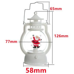 LDHLM Рождественская декоративная лампа светодиодный фонарь Санта-Клаус веселые рождественские украшения для дома 2023 Рождество Navidad Noel подарок