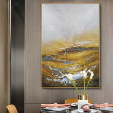 Load image into Gallery viewer, Wall Decoration Painting For Living Room Bedroom Porch Handmade Abstract Art Oil Painting On Canvas Modern Nordic Hanging Poster