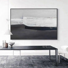 Load image into Gallery viewer, Abstract Minimalist Art Decoration Handmade Canvas Poster Wall Aesthetics Custom Picture Living Room Bedroom Porch Hanging Mural