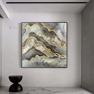 2023 Modern Abstract Art Canvas Picture 100% Handmade Oil Painting Wall Poster Living Room Bedroom Porch Restaurant Custom Mural