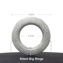 Load image into Gallery viewer, Imitation Linen Shower Curtain with Big Rings Bathroom Waterproof Thick Fabric Bath Curtains Bathtub Large Modern Bathing Cover