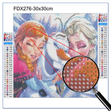 Cargar imagen en el visor de la galería, Pintura de diamante 5D DIY de la princesa de Disney, Ariel, Sandy Jasmine, colección completa, Kit de punto de cruz, arte mosaico, bordado, decoración del hogar