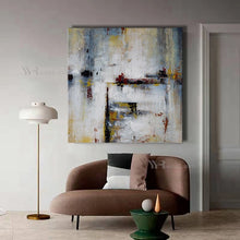 Charger l&#39;image dans la galerie, Home Aesthetics Decor Drawing Abstract Wall Canvas Art Picture 100% Handmade Oil Painting Texture Poster Living Room Restaurant