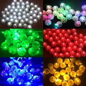 LED-Ballon-Licht, leuchtende Blitz-Kugellampe, bunte Mini-Ultraleicht-Laterne, runde Kugel-Ballonlampe, Weihnachts-Halloween-Dekoration